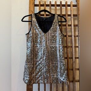 Sequin Sleeveless Dress